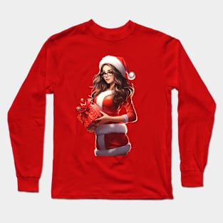 Mrs Claus Long Sleeve T-Shirt